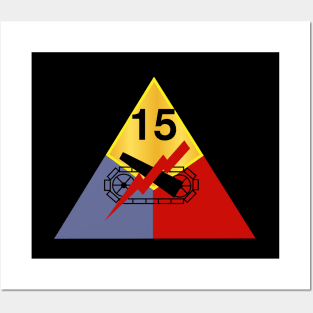 15th Armored Division wo Txt Posters and Art